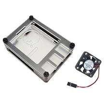 Load image into Gallery viewer, New 9 Layers Case designed for Raspberry Pi 4 Model B with heat sink and power line type-c interface EU Charger Adapter
